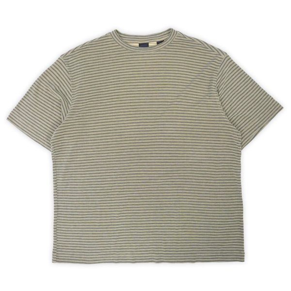 画像1: 00's AXIS ジャガードボーダーTシャツ (1)