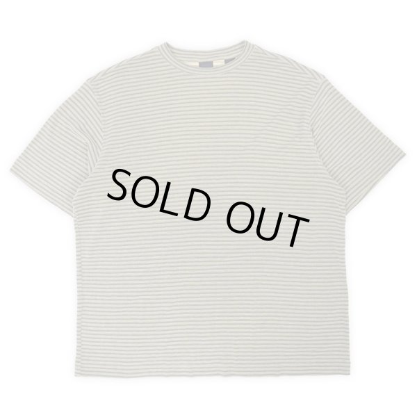 画像1: 00's AXIS ジャガードボーダーTシャツ (1)