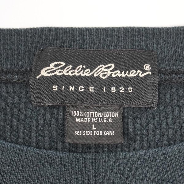 画像2: 00's Eddie Bauer サーマルカットソー "MADE IN USA" (2)