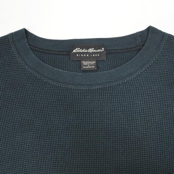 画像3: 00's Eddie Bauer サーマルカットソー "MADE IN USA" (3)