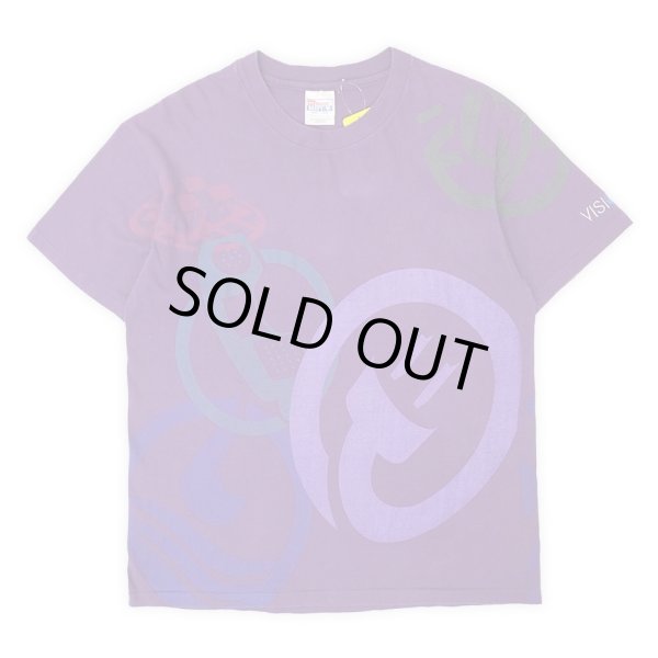 画像1: 90's Vision Utility Service オーバープリントTシャツ "MADE IN USA" (1)