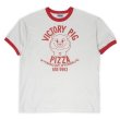画像1: 80-90's VICTORY PIG PIZZA リンガーTシャツ "MADE IN USA" (1)