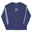 画像1: 90's ADIDAS L/S ロゴプリントTシャツ "MADE IN USA" (1)