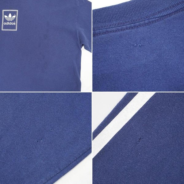 画像3: 90's ADIDAS L/S ロゴプリントTシャツ "MADE IN USA" (3)