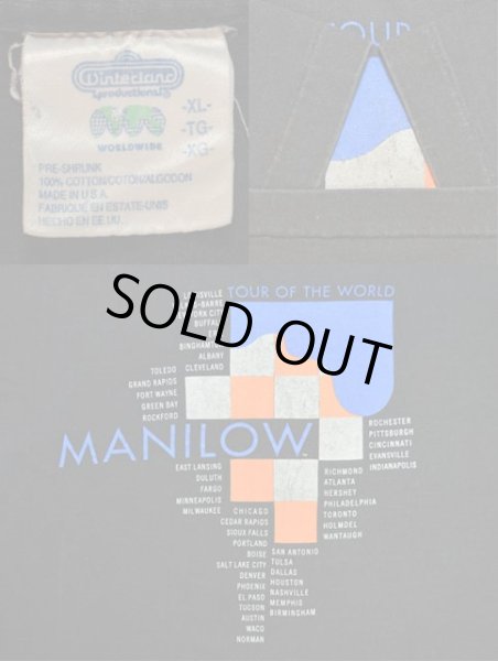 画像4: 90's Barry Manilow ツアーTシャツ “MADE IN USA” (4)