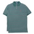 画像1: 90's Polo Ralph Lauren マルチボーダー柄 ポロシャツ “Green” (1)