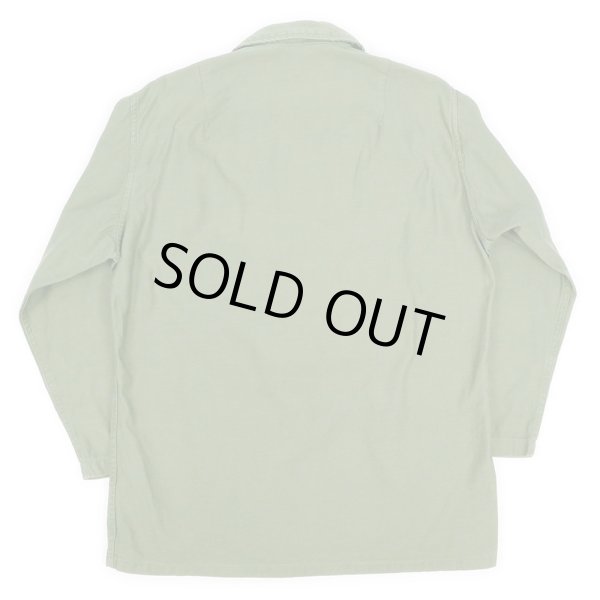 画像2: 60's U.S.AIR FORCE コットンサテン ユーティリティシャツ (2)