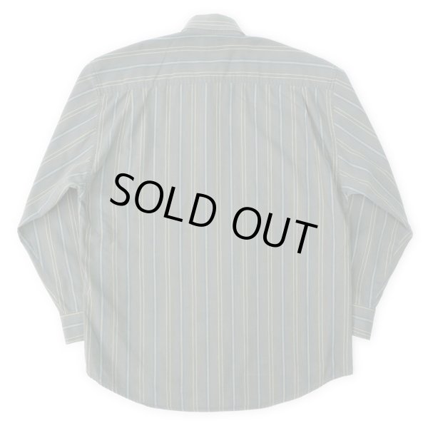 画像2: 90's OLD GAP マルチストライプ柄 ボタンダウンシャツ (2)