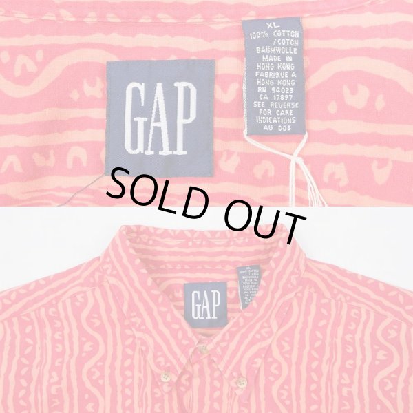 画像3: 90's OLD GAP S/S ボタンダウンシャツ (3)