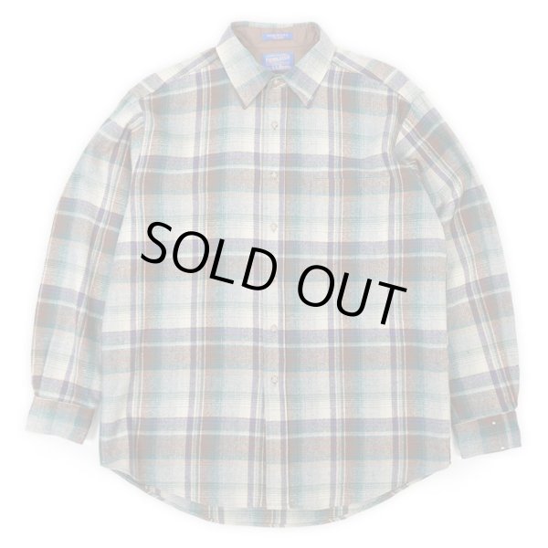 画像1: 00's Pendleton × L.L.Bean ウールシャツ “MADE IN USA” (1)
