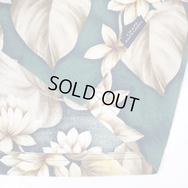 画像4: 90's CHAPS RALPH LAUREN S/S 総柄 オープンカラーシャツ (4)