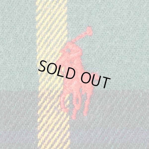 画像3: 90's Polo Ralph Lauren フランネル ボタンダウンシャツ "BLAIRE" (3)