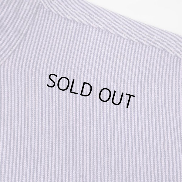 画像5: 90's BIG MAC ヒッコリーストライプ柄 ワークシャツ "MADE IN USA / Bandcollar Custom" (5)