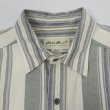 画像3: 90's Eddie Bauer マルチストライプ柄 レギュラーカラーシャツ "白タグ" (3)