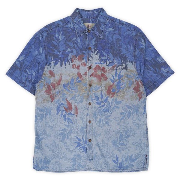 画像1: 90's THE TERRITORY AHEAD S/S レギュラーカラーシャツ (1)