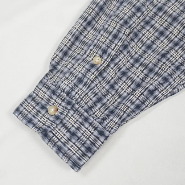 画像4: 00's Polo Ralph Lauren フランネル ボタンダウンシャツ "Ombre Plaid" (4)