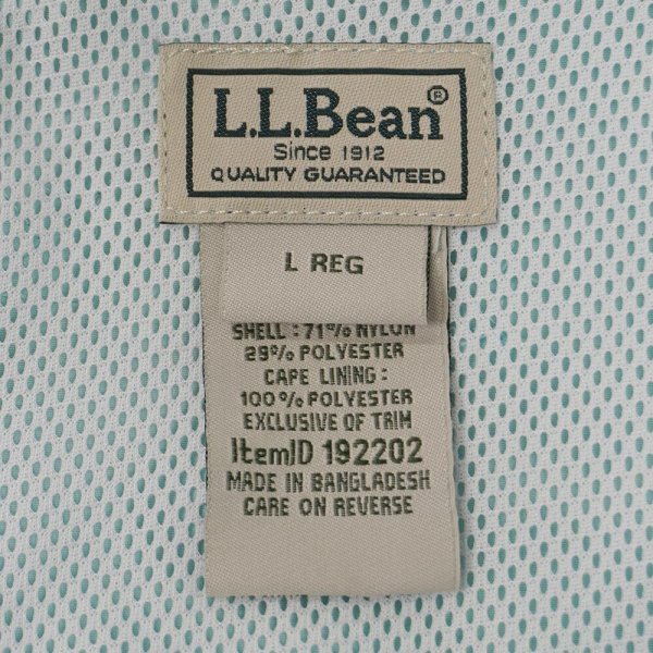 画像2: 00's L.L.Bean ナイロン フィッシングシャツ (2)