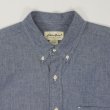 画像3: 90's Eddie Bauer S/S コットンシャンブレー ボタンダウンシャツ (3)