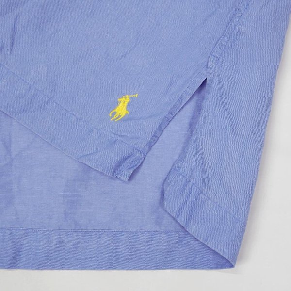 画像4: 90's Polo Ralph Lauren S/S オープンカラーシャツ “CALDWELL / LINEN×SILK” (4)