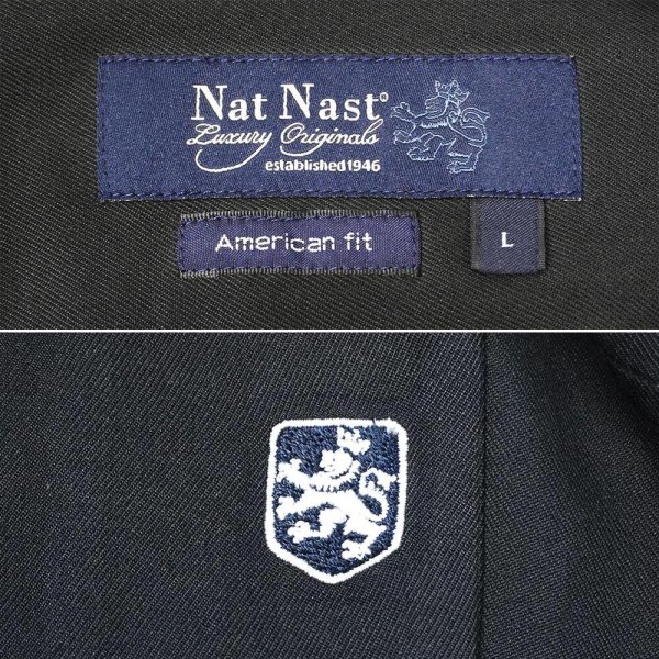 画像2: 00's Nat Nast オープンカラー シルクシャツ (2)