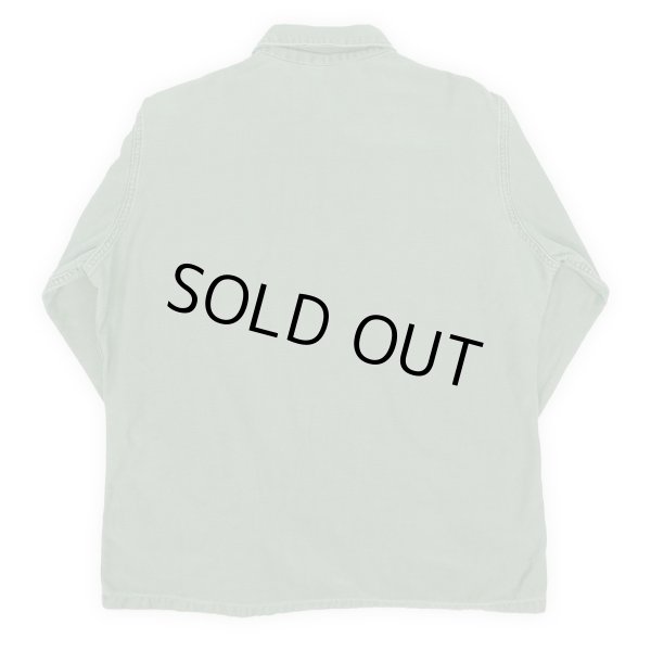 画像2: 70's US.ARMY コットンサテン ユーティリティシャツ (2)