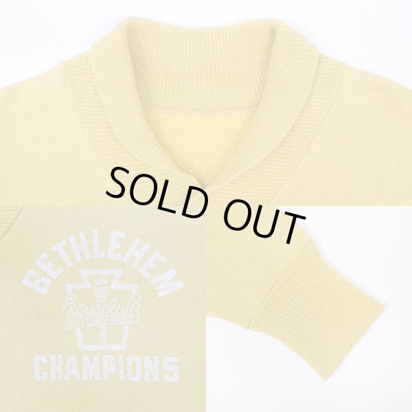 画像3: 50's Vintage ショールカラースウェット "ハリヌキリブ" (3)