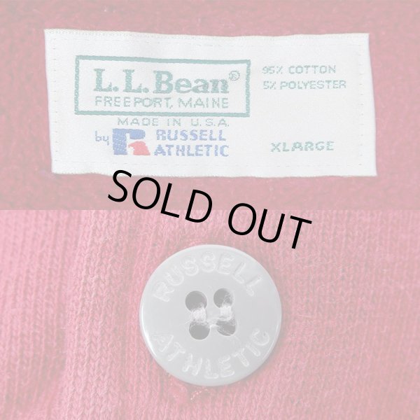 90's L.L.Bean × Russell ヘンリーネック スウェット 90's L.L.Bean × Russell ヘンリーネック スウェット