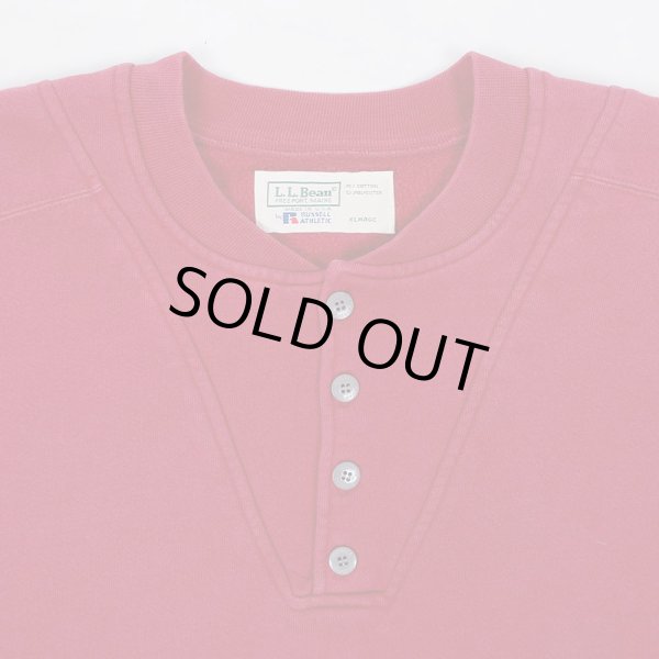 画像3: 90's L.L.Bean × Russell ヘンリーネック スウェット "MADE IN USA" (3)