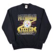 画像1: 90's Pittsburgh Steelers プリントスウェット (1)