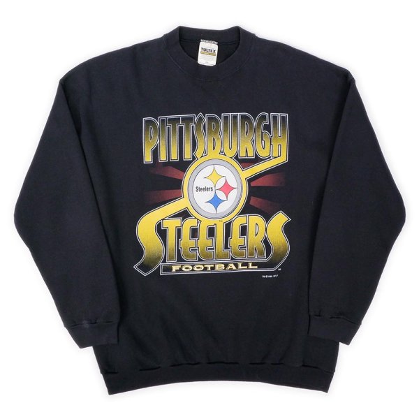 画像1: 90's Pittsburgh Steelers プリントスウェット (1)