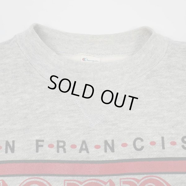 画像3: 80's San Francisco 49ERS スウェット “Champion Body / MADE IN USA” (3)