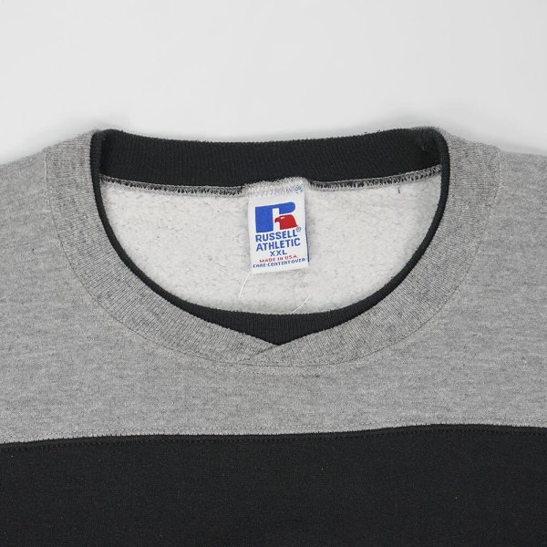 画像3: 90's RUSSELL バイカラースウェット "MADE IN USA" (3)