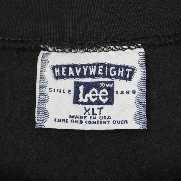 画像2: 90's Lee ブランクスウェット “BLACK / MADE IN USA” (2)