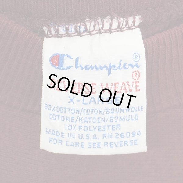 画像2: 90's Champion リバースウィーブスウェット "MADE IN USA / WEA MANUFACTURING INC" (2)