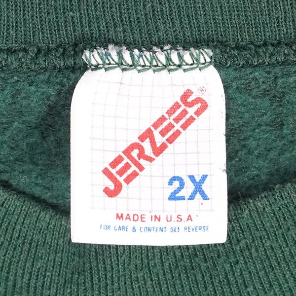 画像2: 80-90's JERZEES ブランクスウェット "MADE IN USA" (2)