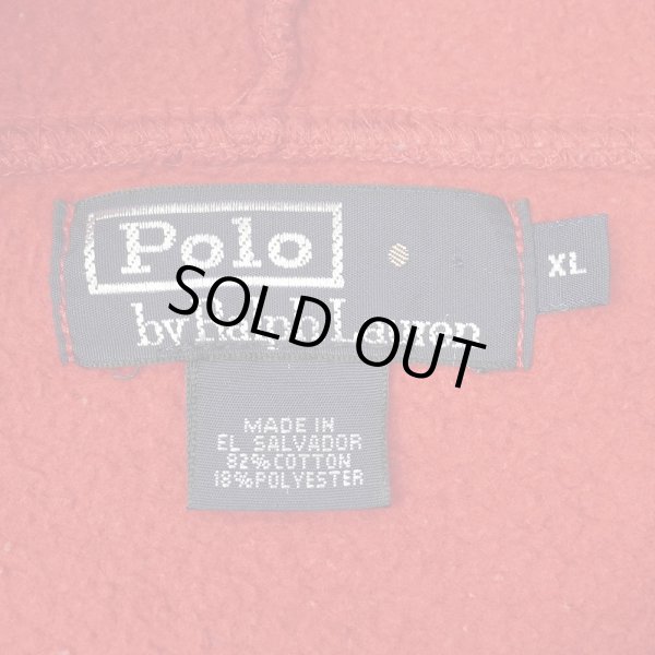 画像2: 90's Polo Ralph Lauren カラーブロック スウェットパーカー (2)