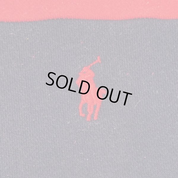 画像3: 90's Polo Ralph Lauren カラーブロック スウェットパーカー (3)