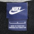 画像2: 00's NIKE スウォッシュロゴ刺繍 スウェットパーカー "BLACK" (2)