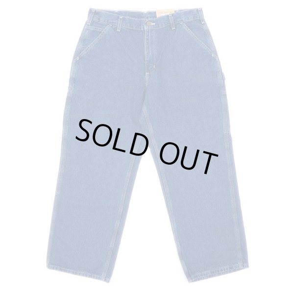 画像2: 00's Carhartt デニムペインターパンツ "DEADSTOCK / W34 L28" (2)