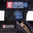 画像3: 90's CHAPS Ralph Lauren 2タック太畝コーデュロイトラウザー (3)