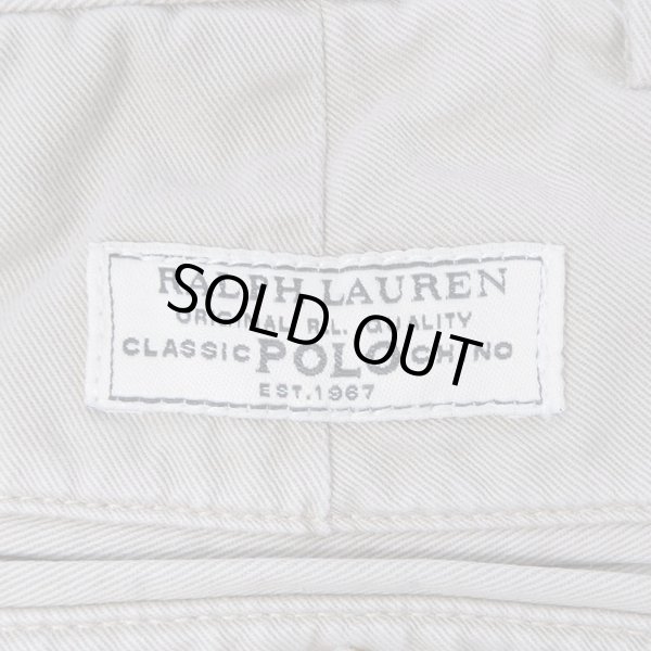 画像3: 00's Polo Ralph Lauren ノータック チノトラウザー “BEIGH / PROSPECT PANT” (3)
