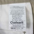 画像3: 00's Carhartt TCツイル ワークパンツ "NON WASH" (3)