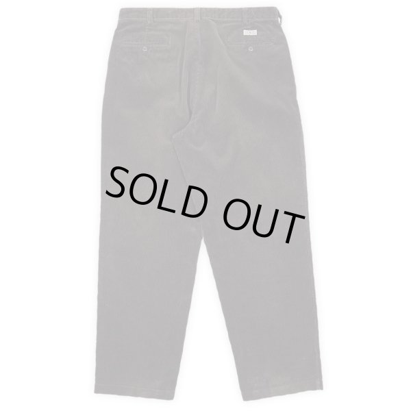 画像2: 90's Polo Ralph Lauren 2タック 太畝コーデュロイトラウザー "ANDREW PANT / DARK BROWN" (2)