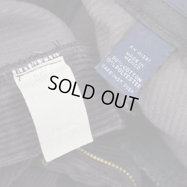 画像3: 90's Polo Ralph Lauren 2タック 太畝コーデュロイトラウザー "ANDREW PANT / DARK BROWN" (3)