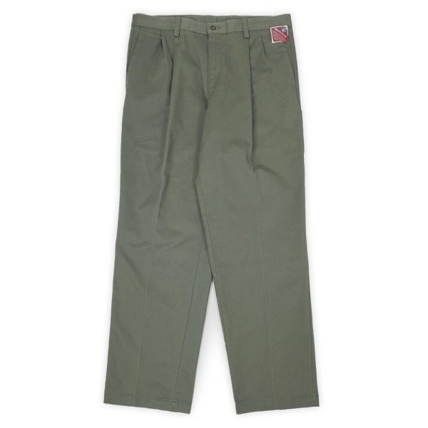 画像1: Early 00's DOCKERS 2タック チノトラウザー "DEADSTOCK" (1)