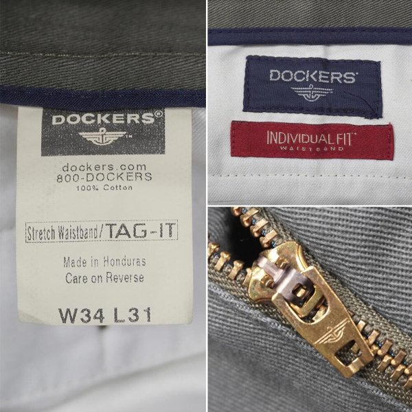 画像4: Early 00's DOCKERS 2タック チノトラウザー "DEADSTOCK" (4)