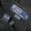画像4: 90's Polo Ralph Lauren 2タック チノトラウザー "ANDREW PANT / BLACK / W36 L32" (4)