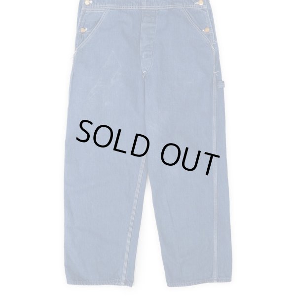 画像2: 60-70's Lee デニムオーバーオール "MADE IN USA / JELT DENIM" (2)