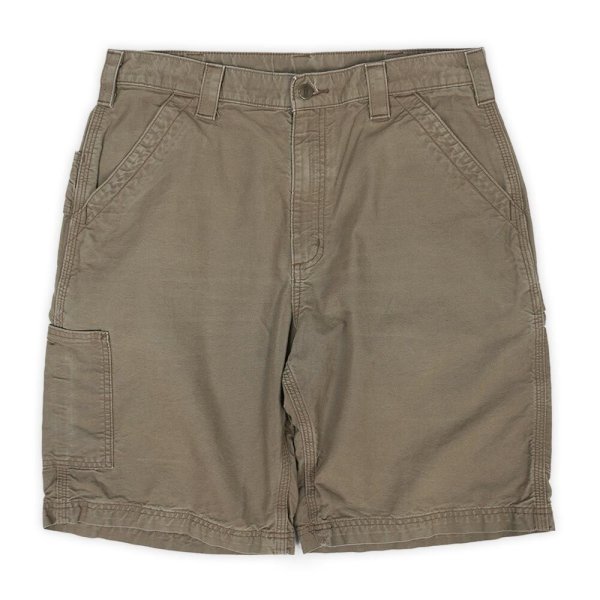 画像1: 00's Carhartt ライトダック ペインターショーツ “B147 LBR / W34” (1)
