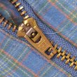 画像4: 90's OLD GAP 2タック コットンショーツ "Blue Plaid" (4)